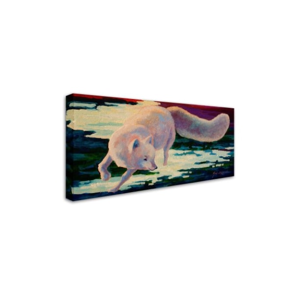 Marion Rose 'Fox 1' Canvas Art,16x32